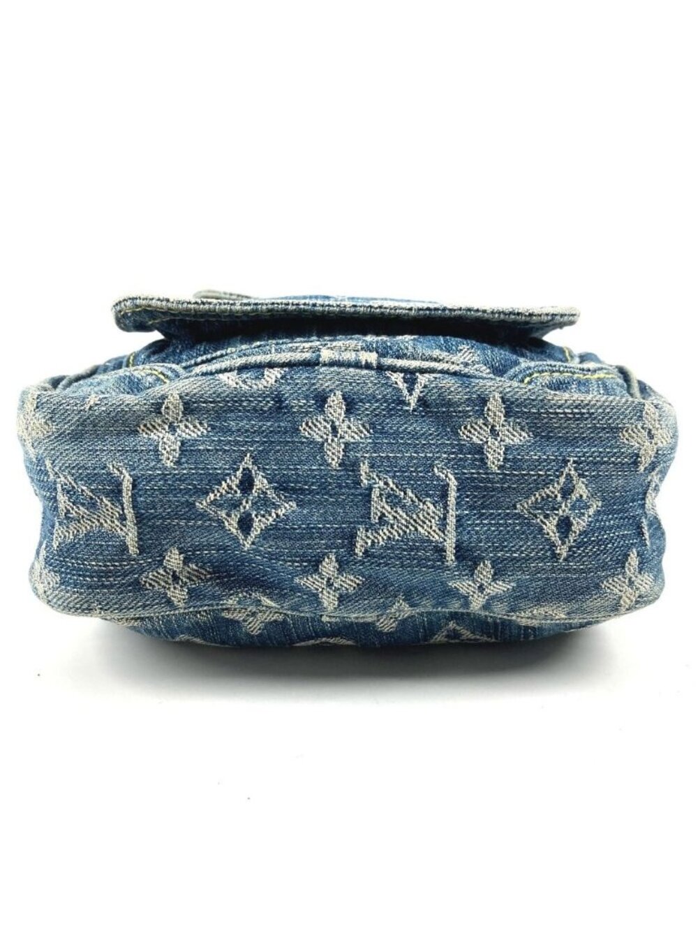 Louis Vuitton Shoulder Bag Monogram Denim Canvas Blue - Picture 5 of 9